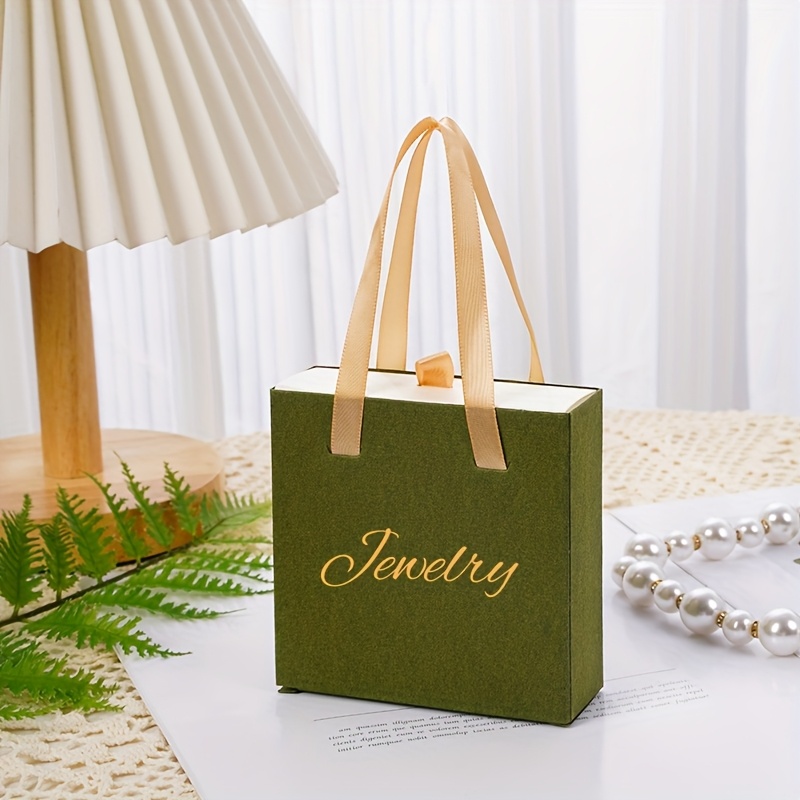 3/5pcs Personalized Drawer-Style Foldable Jewelry Boxes